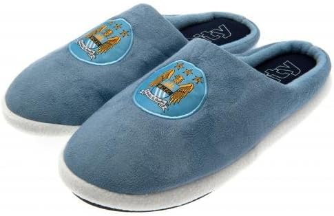 Official Manchester City FC Mens Slippers 11/12 (UK)