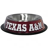 Texas A&M Aggies Stainless Steel Dog Bowl