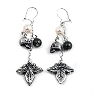 Poison Ivy Alchemy Gothic Earrings