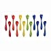 Nuby Wash or Toss Toddler Utensils 30 pack - 15 spoons and 15 forks - BPA FREE