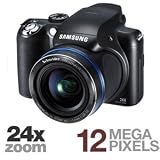Samsung HZ25W 12.4-megapixel digital camera with 24X optical zoom