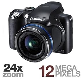 Samsung HZ25W 12.4-megapixel digital camera with 24X optical zoom by Samsung