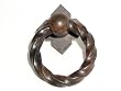Top Knobs-Normandy Collection M639 Twisted Ring Pull w/backplate in Patine Rouge