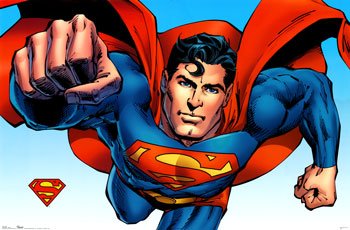 Superman Poster Print, 34x23