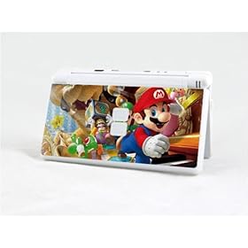 Mario Strikers Charged Decorative Protector Skin Decal Cortex Sticker for Nintendo DSL