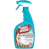 Simple Solution Hardfloors Stain and Odor Remover, 32 Ounce Spray Bottle