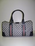leather-purse-deal-of-the-day Gucci 145957 Blue Carry on Duffel - Travel bags