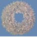 Do it Best Imports DOA-W-185W/100CL White Devon Artificial Spruce Wreath
