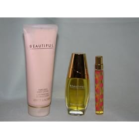 Beautiful for Women Gift Set 1.0 oz EDP Spray + 3.4 oz Body Lotion + 0.27 oz Perfume Pen Beautiful for Women Gift Set - 1.0 oz EDP Spray + 3.4 oz Body Lotion + 0.27 oz Perfume Pen