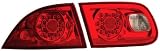Anzo USA 321097 Buick Lucerne Red/Clear LED Tail Light Assembly - (Sold in Pairs)