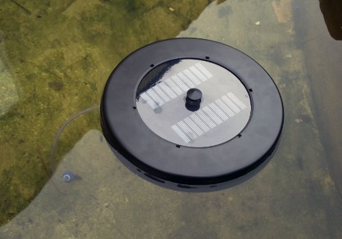 Bradshaws Solar Floating Oxygenator, Solar Air Pump