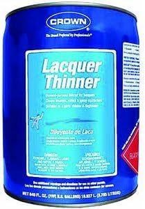 Crown Packaging CR.PLT.M.05 Premium Lacquer Thinner - 5 Gallon