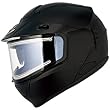 Scorpion Snow Ready EXO-900 Snow Racing Snowmobile Helmet - Matte Black
