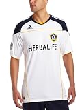 MLS Los Angeles Galaxy Men's Replica Home Jersey (White, Collegiate Gold, Collegiate Navy, L)