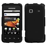 Black Texture Hard Protector Case Cover For Samsung Galaxy Prevail M820