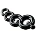 AudioQuest equipment feet - improves performance and protects furniture - set of 4