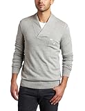 IMAGE OF J.C. Rags Men's Melange Shawl Collar Sweater