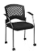 Office Star 8640-30 Rolling Visitors Chair Guest, Titanium