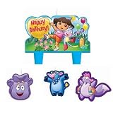 Dora Mini Molded Candles 4pk