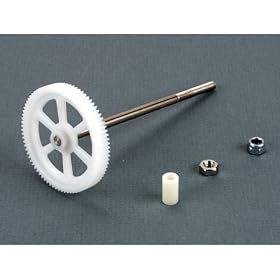 Prop Shaft w Hardware: 3D 2 from Toy RC Airplanes