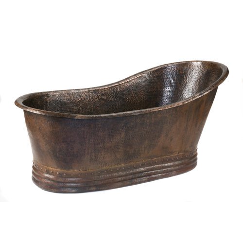 Premier 67 Hammered Copper Bathtub BTS67DB