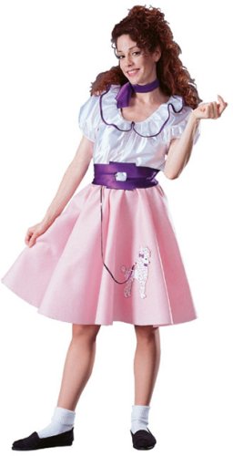 Childrens Toyshop  Toys : Bobby Soxer Fancy Dress Costume for Adult