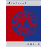 Biederlack Montreal Expos 60x80 All Star Collection Blanket