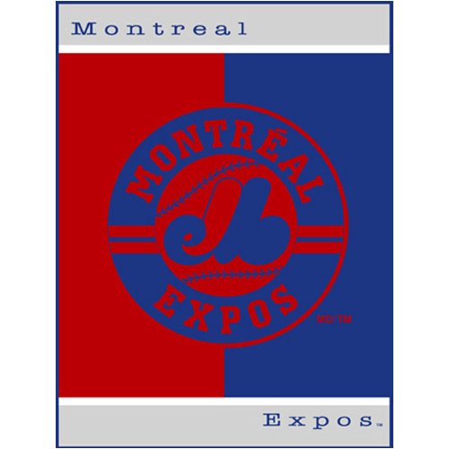Buy Biederlack Montreal Expos 60x80 All Star Collection Blanket by Biederlack