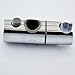 KES PTS-B1-C Replacement 25mm Hand Held Shower Bracket for Slider Height & Angle Adjustable Sprayer Holder on Slide Bar, Chrome