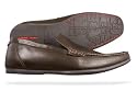 Base London Port Mens Slip On Shoes - Brown