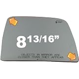 2003-2005 LINCOLN AVIATOR Heated, Convex, Passenger Side Replacement Mirror Glass by Automotive Mirror Glass