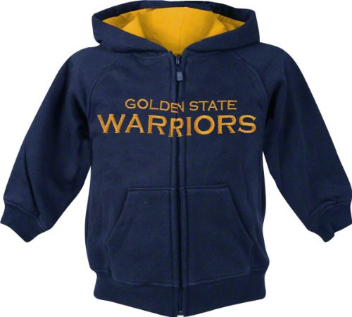 Golden State Warriors Youth Full-Zip Hooded Sweatshirt