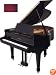 5' Classic Grand Piano (Brown Sapeli Mahogany)