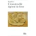 L'Insoutenable l�g�ret� de l'�tre