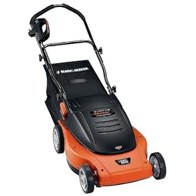 Black & Decker MM875 Lawn Hog 12 Amp 19-Inch Electric Mulching Mower with Rear Bag