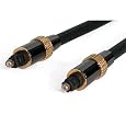 StarTech.com TOSLINK20 20 feet Premium Toslink Digital Optical SPDIF Audio Cable