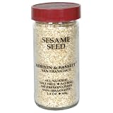 Morton & Bassett Sesame Seed, 2.4-Ounce Jars (Pack of 3)