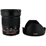 Rokinon 24mm F1.4 ED AS IF UMC Wide Angle Lens for Sony E-Mount (NEX) Cameras (RK24M-E)