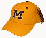 Yellow University of Michigan Wolverines Fitted Hat