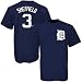 Gary Sheffield Detroit Tigers Name and Number Shirt