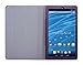 HappyZone PU Leather Case Cover with Build In Stand For Insignia Flex 7-INCH Tablet (Model NS-15AT07), Purple