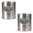 Kansas City Wizards MLS 2pc Stainless Steel Can Holder Set - Primary Team Logo by Great American Products