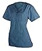 G Med Women's Lace Patch/Side Panel Scrub Top and Pant 2 Piece Sets