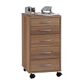 FMD 336-001 Rollcontainer Freddy B/H/T ca. 33 x 63,5 x 38 cm zwetschge