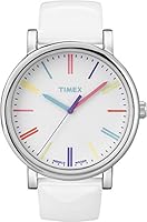 Timex Originals White Dial White Patent Leather Strap T2N791