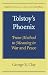 Tolstoy's Phoenix: From Method to Meaning in War and Peace (SRLT)
