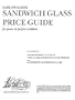 Sandwich Glass Price Guide: For Pieces in Perfect Condition