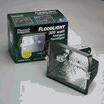 White 300 Watt Halogen Floodlight - WQ300