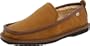 L.B. Evans Men's Imperial Deer Slipper,Mocha,11 EEE