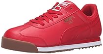 PUMA Men's Roma Basic Fashion Sneaker, Barbados Cherry/Puma White, 6 M US
